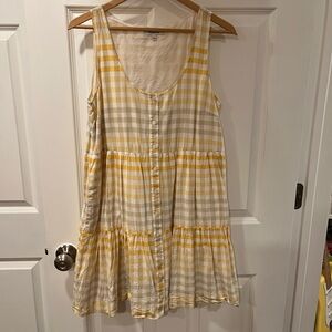 Madewell plaid dress